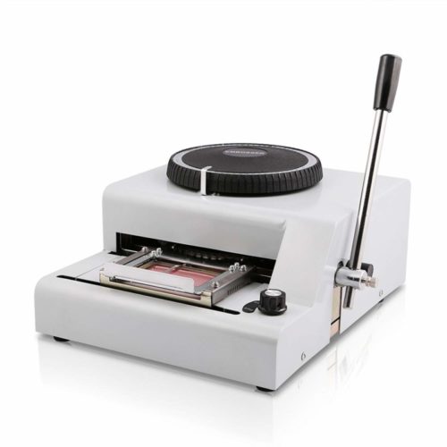 9. Superland Embosser 72 Character Card Embossing Machine for PVC Gift Card Credit VIP ID Membership Stamping Embossing (72 Characters)