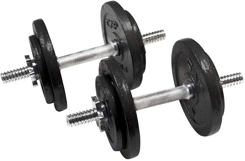 CAP Barbell Adjustable Dumbbell Set, 40 to 200 Pounds