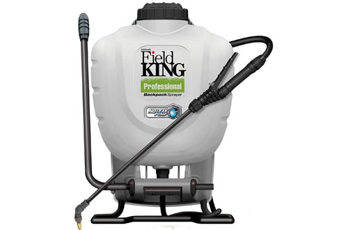 Field King Professional 190328 No Leak Pump Backpack Sprayer for Killing Weeds in Lawns and Gardens