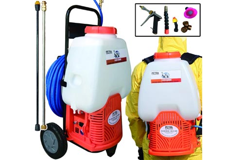 Petra Powered Backpack Sprayer with Custom Fitted Cart