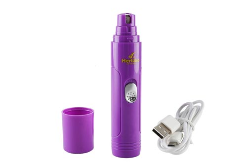 Hertzko Electric Pet Nail Grinders Gentle, Painless Paws Grooming, Trimming, Shaping, and Smoothing