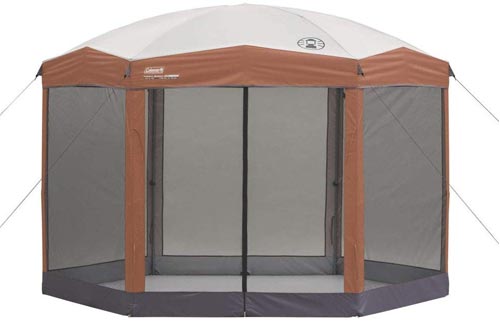 Coleman Screened Canopy Tent with Instant Setup | Back Home Screenhouse Sets Up in 60 Seconds