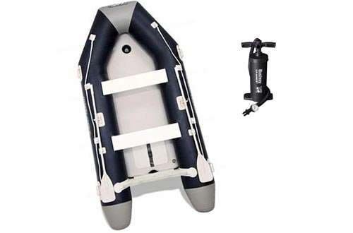 Bestway Hydro Force 65049E Mirovia Pro 130 Inch Inflatable Boat Raft with Oars