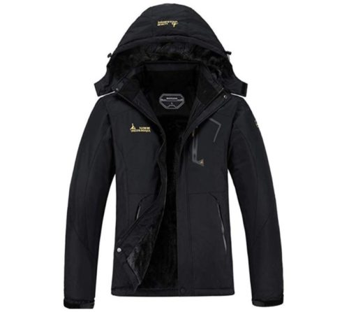 1. MOERDENG Women's Waterproof Ski Jacket Warm Winter Snow Coat Mountain Windbreaker Hooded Raincoat