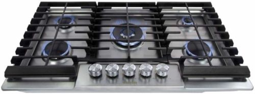 Thor Kitchen Pro-Style Stainless Steel Gas Range top, Gas Stove Top Cooker (36inch-3605)