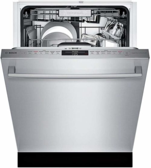 Bosch SHXM98W75N 24" 800 Series Built In Fully Integrated Dishwasher with 6 Wash Cycles, in Stainless Steel