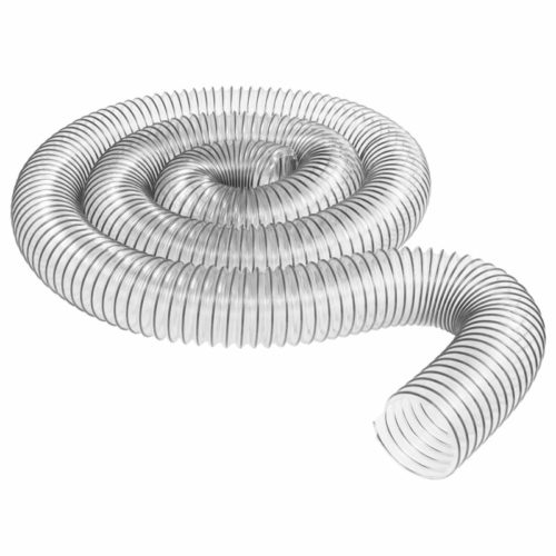4" x 10' CLEAR PVC DUST COLLECTION HOSE BY PEACHTREE WOODWORKING PW375
