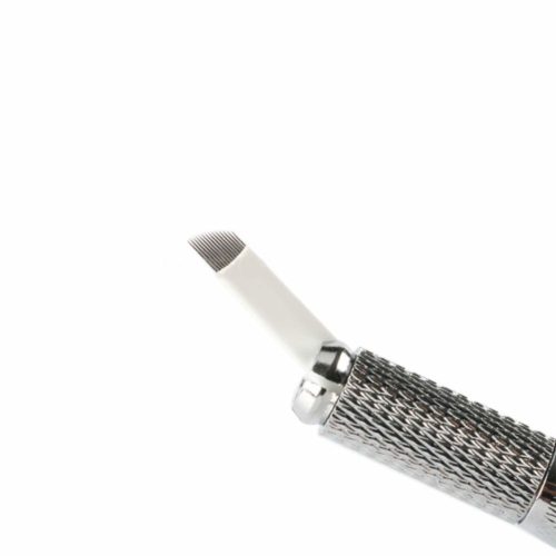 Pinkiou Microblading Needles Eyebrow Tattoo Pen Blades Permanent Makeup Needles Pins Microblade Supplies (Tattoo needles, 14 pin) TOP 10 BEST MICROBLADING NEEDLES IN 2021 REVIEWS