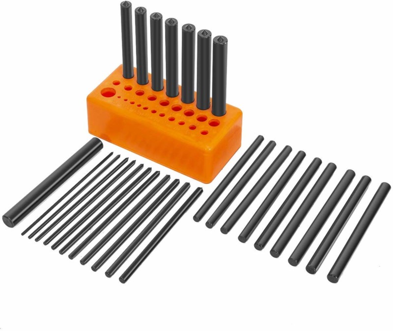 XtremepowerUS 28 Piece Transfer Punch Set 3/32" to 1/2"