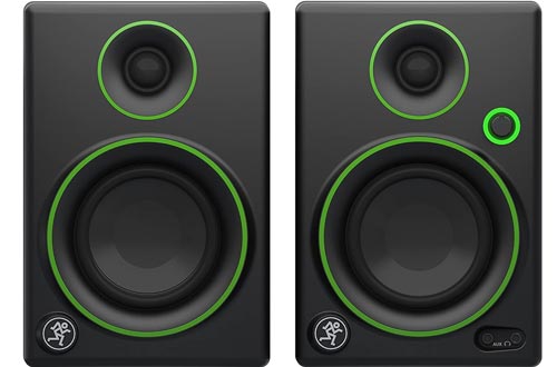 Mackie Studio Monitor, Black w/green trim, 3-inch (CR3)
