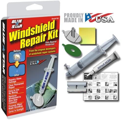 Blue-Star Windshield Repair Kit, .027 fl oz
