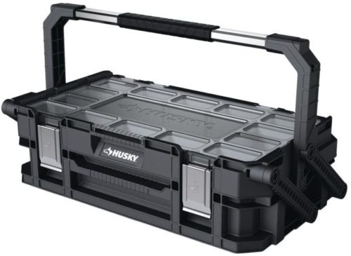 Husky 22 in. 22-Compartment Connect Cantilever Organizer for Small Parts Organizer
