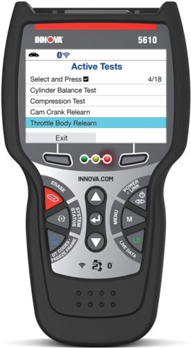 INNOVA CarScan Pro 5610 + RepairSolutions2 App - Professional OBD2 Car Diagnostic Scanner - Code Reader Tool - Bi-Directional Test & Enhanced Data