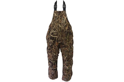 Wildfowler Outfitter Camo Hunting Waterproof Insulated Bibs