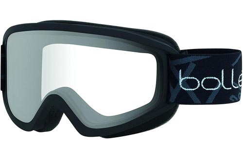 bollé Freeze Matte Black/Clear Medium Ski Goggles Unisex-Adult
