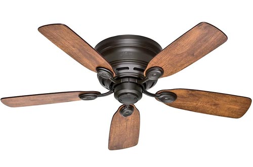 Hunter Fans Company 51061 Hunter 42" Low Profile IV Ceiling Fans, New Bronze