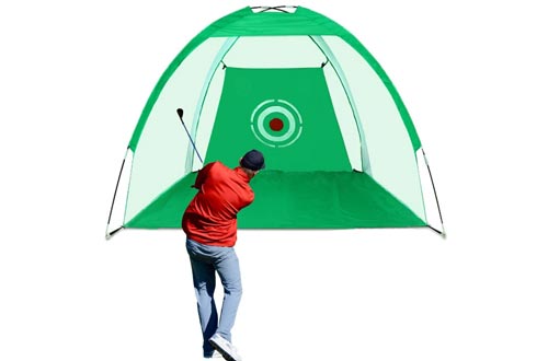 JARDIN Golf Hitting Nets for Backyard Driving Golf Training Aids with Target Carry Bag Practice Nets Golf Simulators for Home Indoor Use Outdoor Sports
