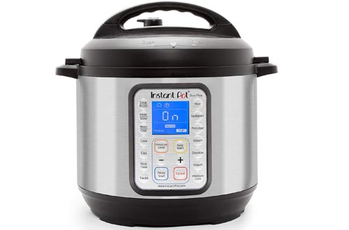 Instant Pot Duo Plus 9-in-1 Electric Pressure Cookers, Sterilizer, Slow Cookers, Rice Cookers, Steamer, Sauté, Yogurt Maker, and Warmer, 6 Quart, 15 One-Touch Programs