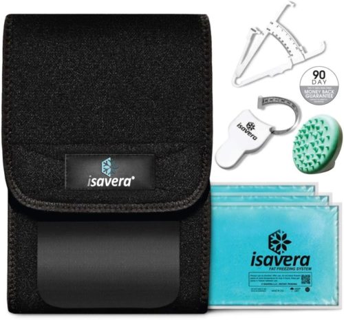 Isavera Fat Freezing System - Freeze Fat Cells at Home - Easy Fat Loss with Cold Body Sculpting Wrap Belt - Shrink Tummy and Shape Stomach with Our Fat Freezing Home Waist Trainer