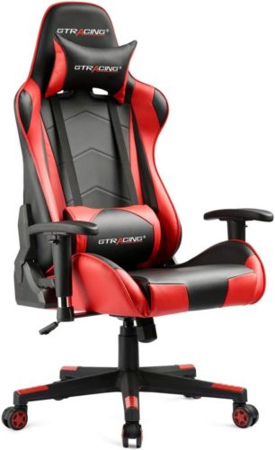 GTRACING Racing Office Computer Red