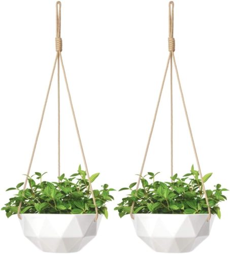 modern hanging planter