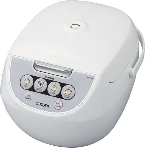 iger Corporation JBV-A10U-W 5.5-Cup Micom Rice Cooker, White