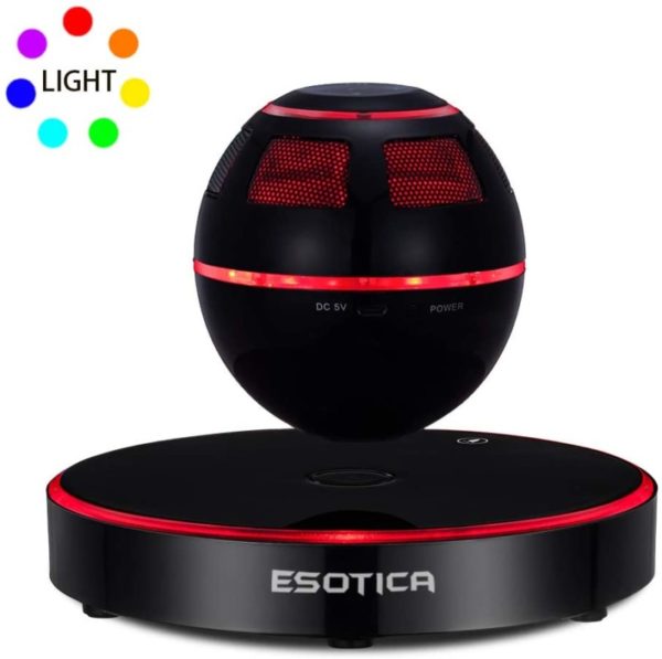 10. Levitating Speaker, ESOTICA Floating Speaker with Bluetooth