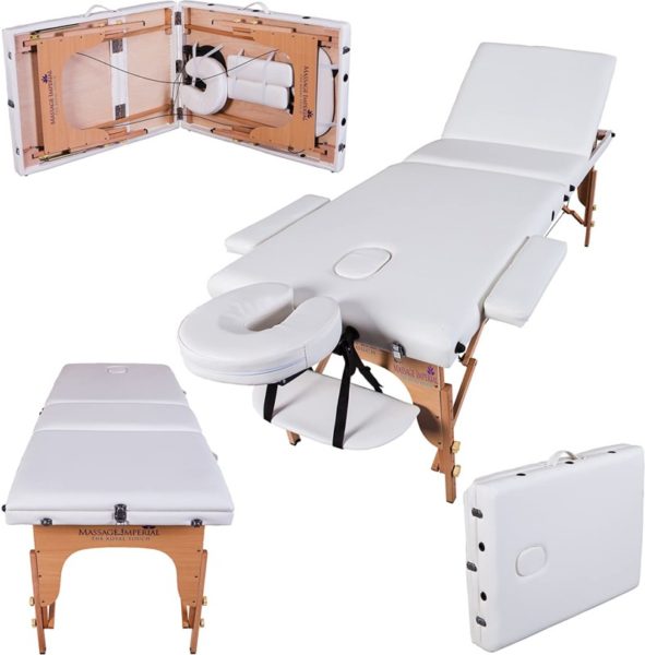 13. Massage Imperial® Deluxe Lightweight Ivory White