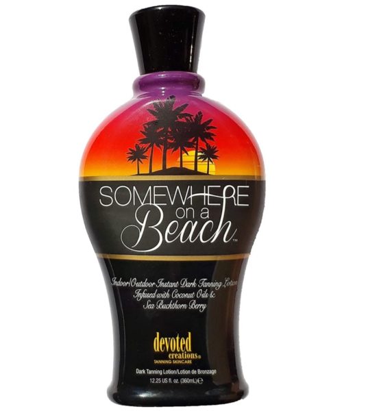9. Somewhere on a Beach, Indoor Outdoor, Instant Dark Tanning Lotion