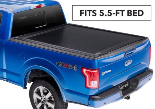 RetraxONE MX Retractable Truck Bed Tonneau Cover | 60373 | Fits 2015-2021 Ford F-150 Super Crew & Super Cab 5' 6" Bed