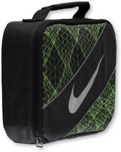 Nike Large Insulated Lunchbox - black/volt, one size