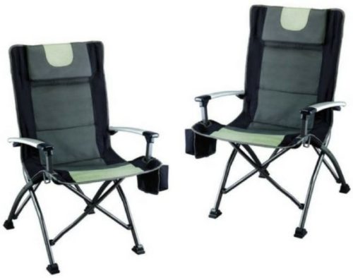 Ozark-Trail-High-Back-Chair-Ultra-Durable-Steel-Frame-Black-Pack-of-2