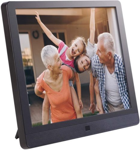 Pix-Star 15 Inch Wi-Fi Cloud Digital Photo Frame FotoConnect XD with Email, Online Providers, iPhone & Android app, DLNA and Motion Sensor (Black)