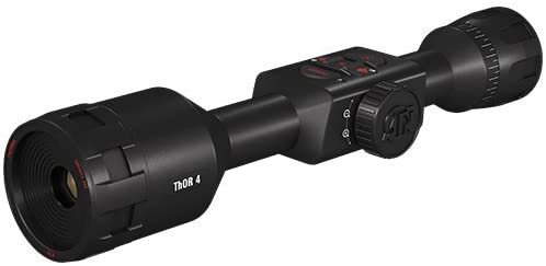 ATN ThOR 4, 384x288, Thermal Rifle Scope w/Ultra Sensitive Next Gen Sensor, WiFi, Image Stabilization, Range Finder, Ballistic Calculator and IOS and Android Apps