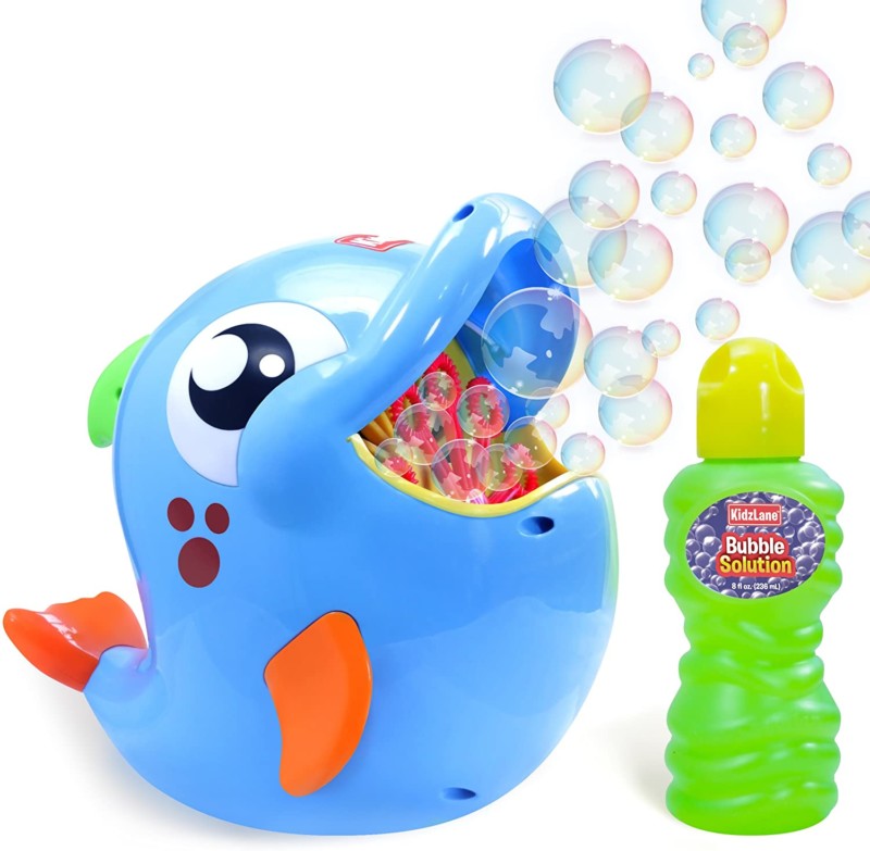 Kidzlane Bubble Machine - Bubble Machine for Toddler and Kids Outdoors - Automatic Bubble Maker 500 Bubbles per Minute - Battery Bubble Blower Machine