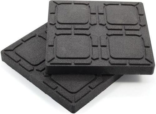 Camco 44600 Universal Flex Pads for Leveling Blocks, 8.5” x 8.5”