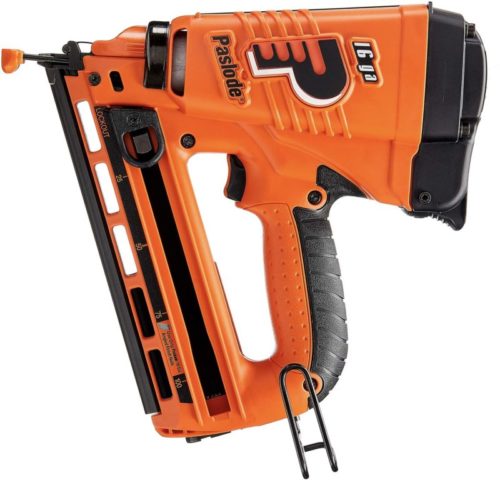 Paslode, Cordless Finish Nailer, 902400, 16 Gauge Angled, Battery and Fuel Cell Powered, No Compressor Needed