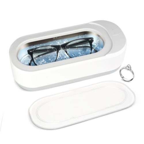 2022 Ultrasonic Jewelry Cleaner, Jewelry Cleaner with 46kHZ 12OZ(350ml) Stainless Steel Tank for Eye Glasses